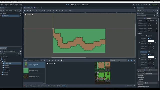 How to Use TILESETS in Godot 4 смотреть онлайн