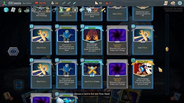 Slay the Spire - Infinite energy, Infinite damage, Infinite block combo versus the Heart. смотреть онлайн
