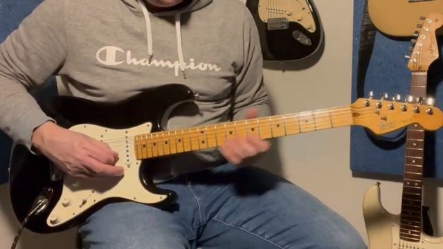 Fender Stratocaster American Standard 1989 Black смотреть онлайн