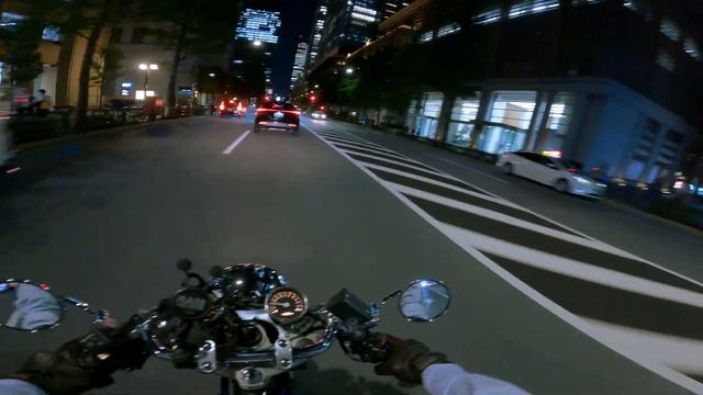 SR400 │最高の単気筒サウンドで東京の夜を翔る│Over Racing Eyhaust Sound【Sound Only Motovlog】 смотреть онлайн