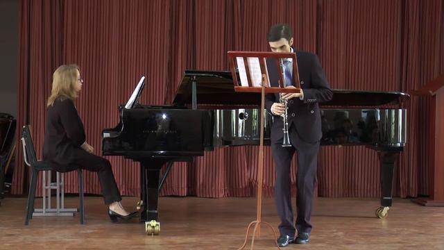 Nunzio Ortolano - Romanza For Clarinet And Pian