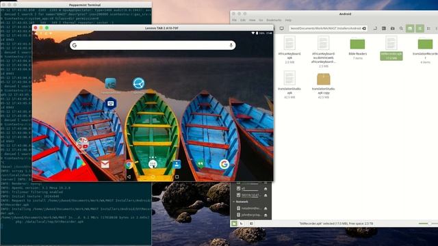 Install APK from computer to Android using scrcpy смотреть онлайн