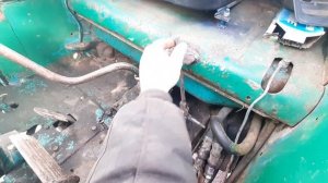 Т-40АМ "Доработка рычага реверса"