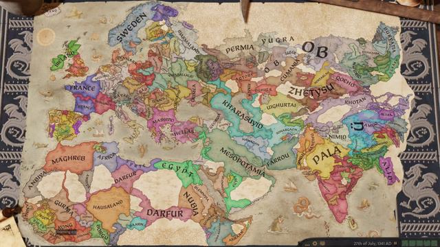 CK3 Timelapse but all landed rulers starting positions have been randomized (1066) смотреть онлайн
