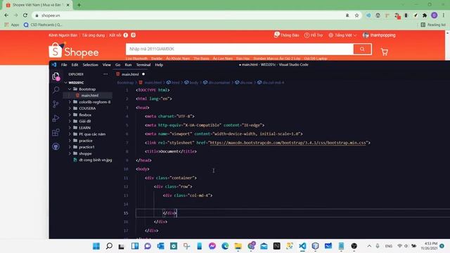 Chia bố cục cho 1 trang web sử dụng Bootstrap Grid смотреть онлайн
