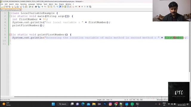 What is variable | Local Variable in Java ??? смотреть онлайн