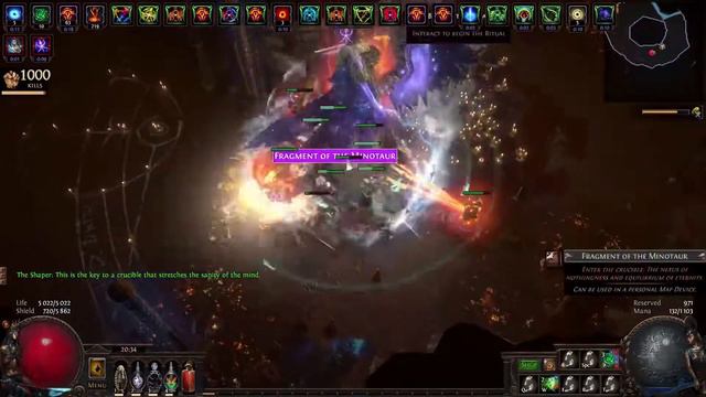 СЕЛФ КУРС ОККУЛЬТИСТ вихрь клинков poe self curse occultist blade vortex Ritual Poe 3.13 смотреть онлайн