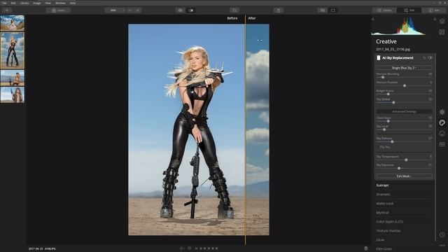 Luminar 4 Sky replacement made easy смотреть онлайн