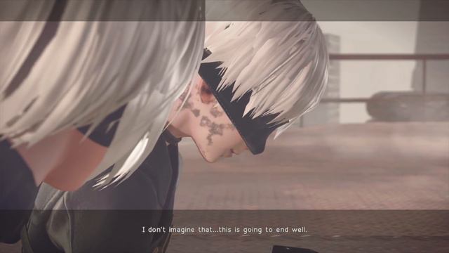 Nier: Automata Demo Ending Cutscene on the PS4 Pro (English, Spoilers!) смотреть онлайн
