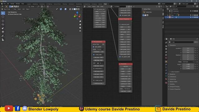 Blender Modular Tree ADDON смотреть онлайн