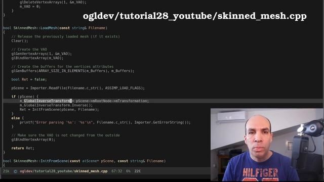 Skeletal Animation Using Assimp - Part 5/5 // Intermediate OpenGL Series смотреть онлайн