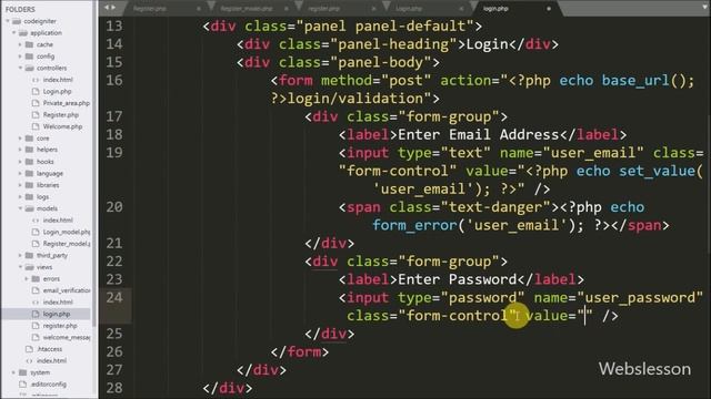 Codeigniter 3 User Registration and Login System - 5 смотреть онлайн