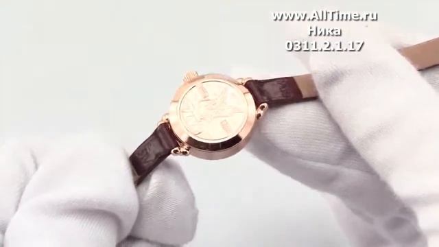 Женские наручные золотые часы Ника 0311.2.1.17 смотреть онлайн