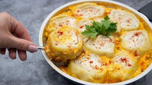 РЕЦЕПТ для ЛЕНИВЫХ любителей ПЕЛЬМЕНЕЙ! Ленивые пельмени на сковороде