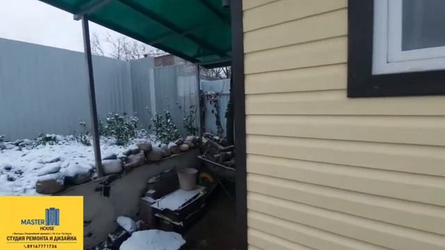 Закончил фасад хозблока❗️Первый снег в Москве✅ смотреть онлайн