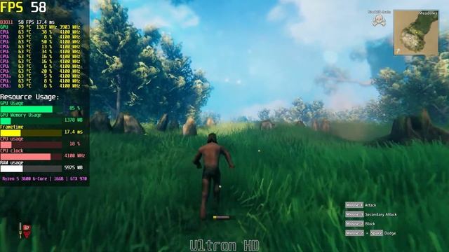 Valheim | GTX 970 | Best Settings | Performance Test смотреть онлайн
