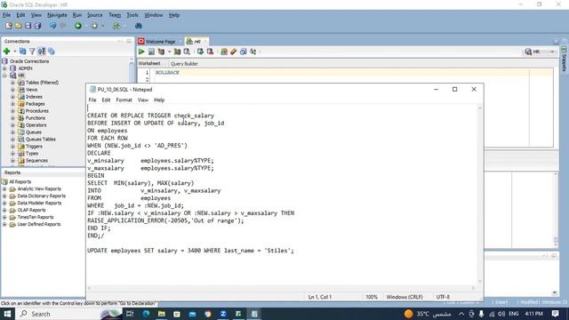 48-Oracle PL/SQL (Creating Compound, DDL, and Event Database Triggers 2) By Eng-Helal Ahmed | Arabi смотреть онлайн