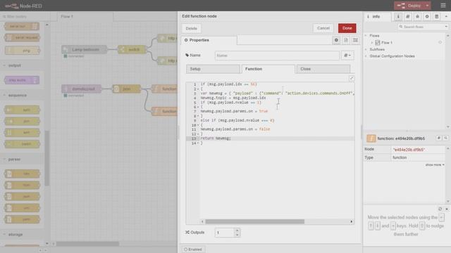 Instalacja Node-Red ? - Obsługa asystent google home w połączeniu z Domoticz BEZ IFTTT смотреть онлайн