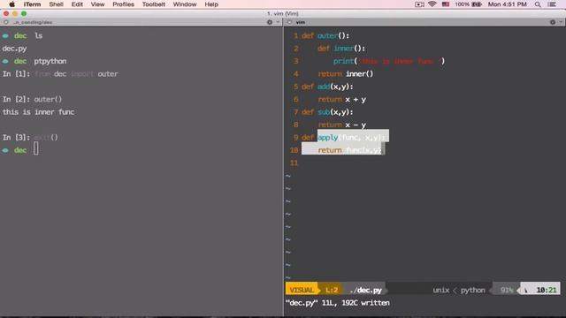 Python Decorators OverView Functions are First Class Objects смотреть онлайн