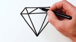 Рисуем фломастерами. Простой милый рисунок. Рисование для детей