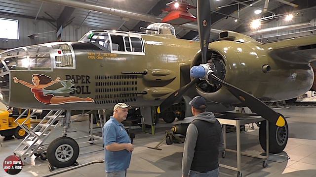 America's Answer To Pearl Harbor - We Tour A B25 Mitchell Bomber From WWII