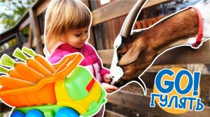 Новое видео - Бьянка и Маша Капуки на Ферме! Домашние животные в Городе! - Куда сходить в Москве