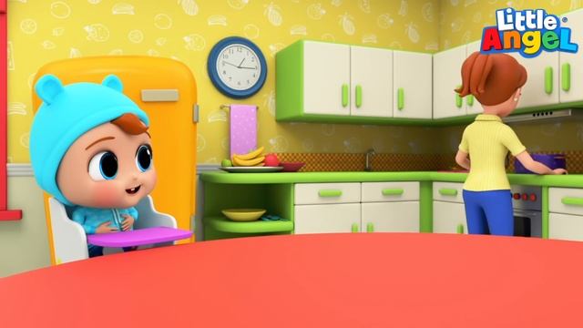 Être gentil | Bébé ne veut pas attendre | Comptines | Little Angel Français смотреть онлайн