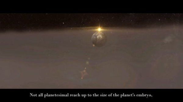 "Formation of solar system" popular science video / created by Turlanov Aidar