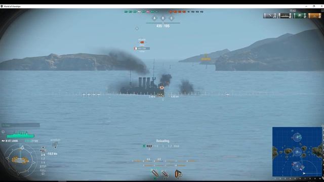 World of Warships on Geforce 9500 GT (St. Louis test) смотреть онлайн