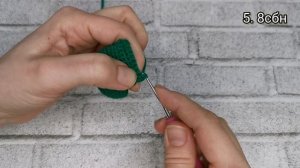 Солдатик крючком. Мастер-класс к 23 февраля. Часть 2. Голова, шапочка.