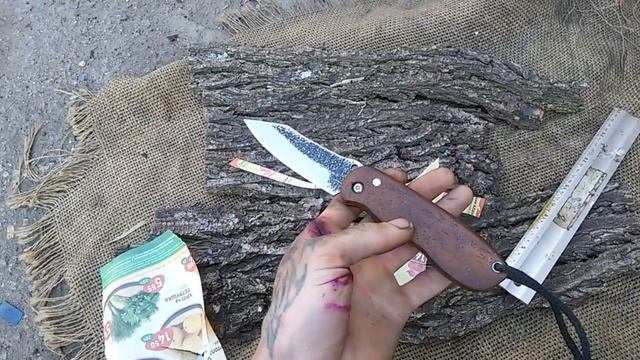 Складной нож своими руками Авторская работа смотреть онлайн
