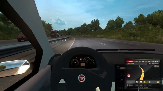 Fiat Albea - Euro Truck Simulator 2 - Car Mod смотреть онлайн