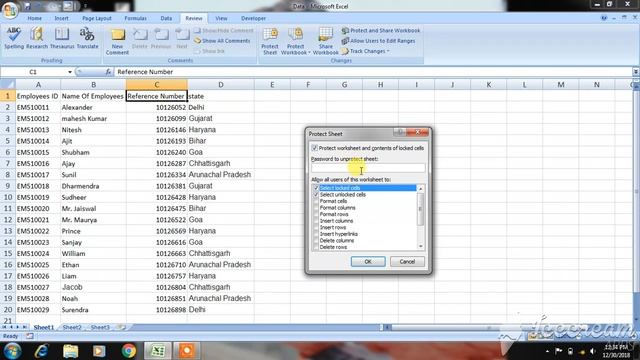 password in MS Excel 2007/2013/2016 in hindi смотреть онлайн