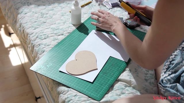 How To Decoupage A Wooden Heart With Paper