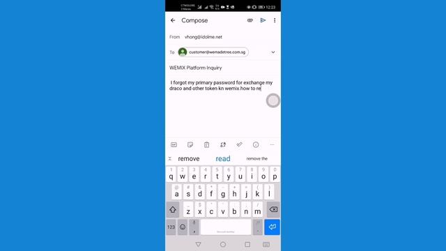 Wemix Forgot Password 2023 смотреть онлайн