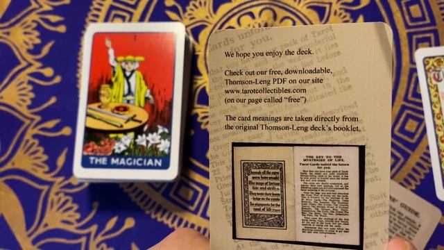 Thomson-Leng Tarot 1935 Reproduction by Tarot Collectables смотреть онлайн