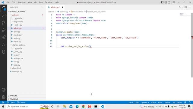 Django Admin Panel List Page Action Dropdown смотреть онлайн