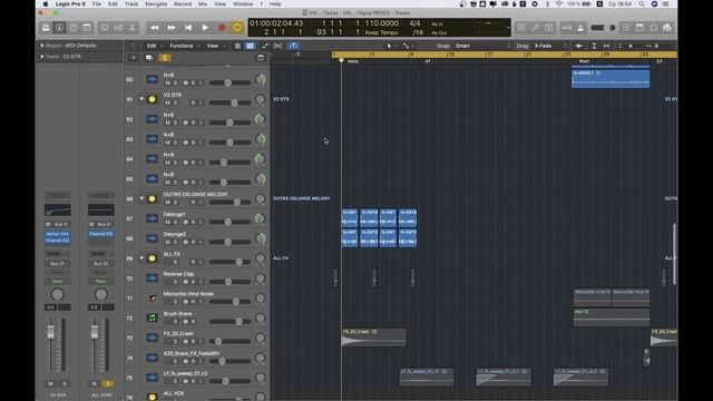 Структура микса в Logic Pro X - День 25 из 31 с Logic Pro X смотреть онлайн