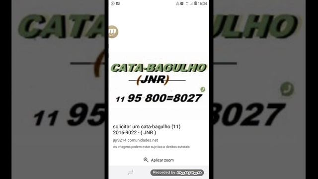telefone do cata-bagulho itaquera 11 2016-9022 -JNR - смотреть онлайн