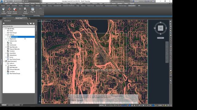 How to trim a surface in Civil 3D смотреть онлайн