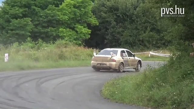 Krózser Menyhért - Papp György - Mitsubishi Lancer Evo IX R4 - 21. Veszprém Rallye смотреть онлайн