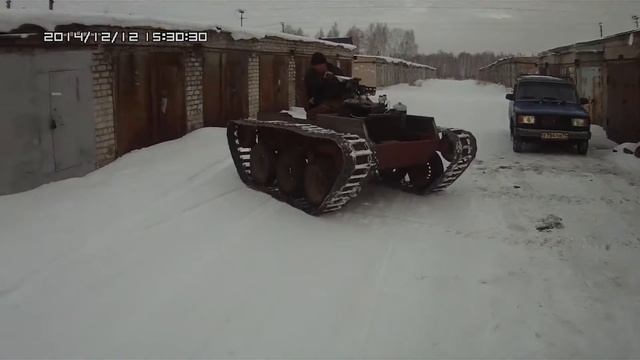 самоделка на гусеницах смотреть онлайн