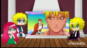 Реакция Минато, Кушины и Боруто на жизнь Наруто