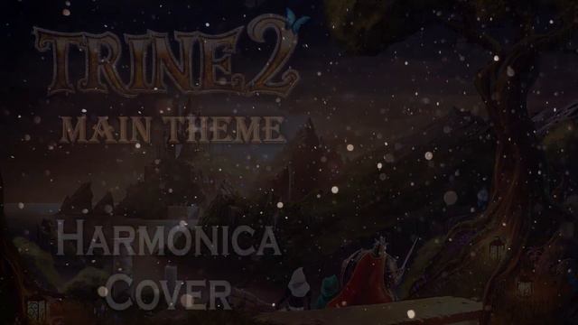 Trine 2 Main theme (Harmonica cover) with & without percussion tracks смотреть онлайн