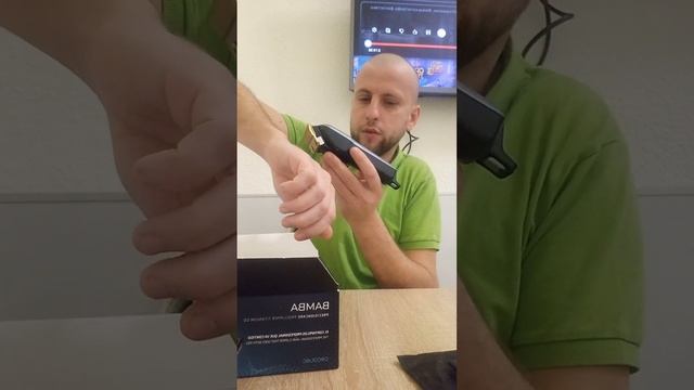 розпаковка та обзор машинкі для стрижкі BAMBA CECOTEC