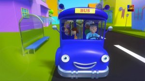 Колеса на автобусе | детского стишка | Baby Bao Panda | Nursery Rhyme For Kids | Wheels on the Bus
