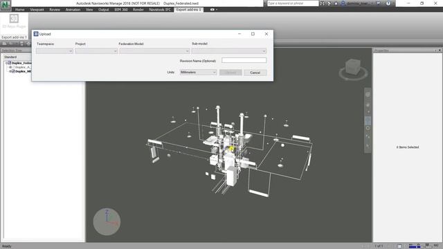 How to: upload a model from a Navisworks federation to 3D Repo смотреть онлайн