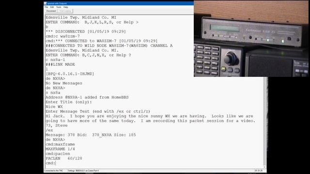 2 Node VHF Packet Radio Contact смотреть онлайн
