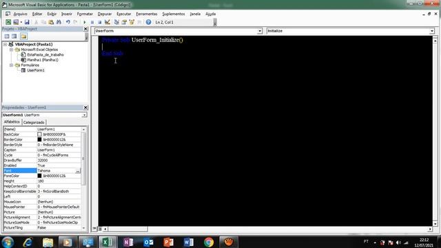 VBA EXCEL COMBOBOX ANO ATUALIZDO AUTOMATICO