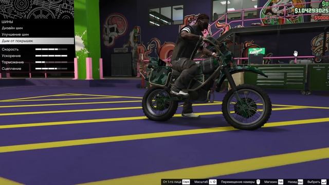 БАЙК С ОСТРОВА MANCHEZ SCOUT В GTA ONLINE (ТЮНИНГ И ОБЗОР ПО ФАНУ) смотреть онлайн